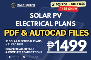 Solar Electrical Plans - 21 PDF + CAD files