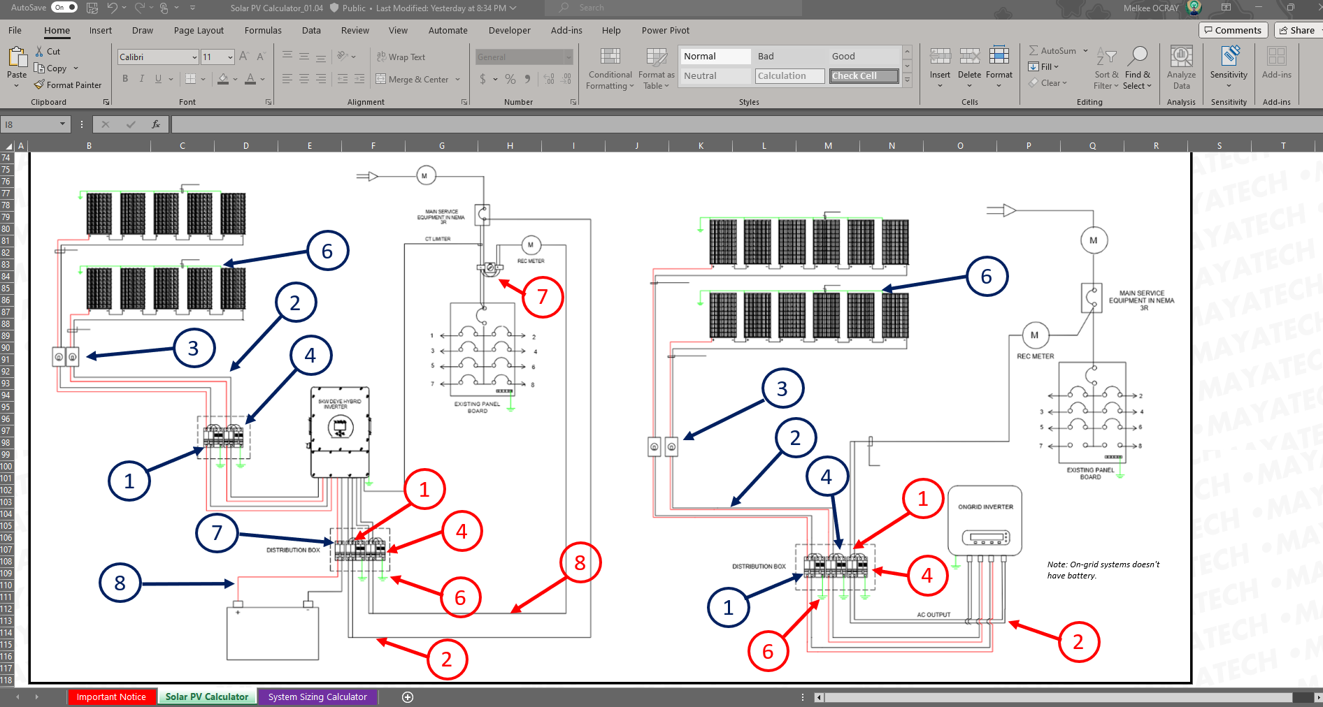 ULTIMATE SOLAR PV EXCEL CALCULATOR - Image 6